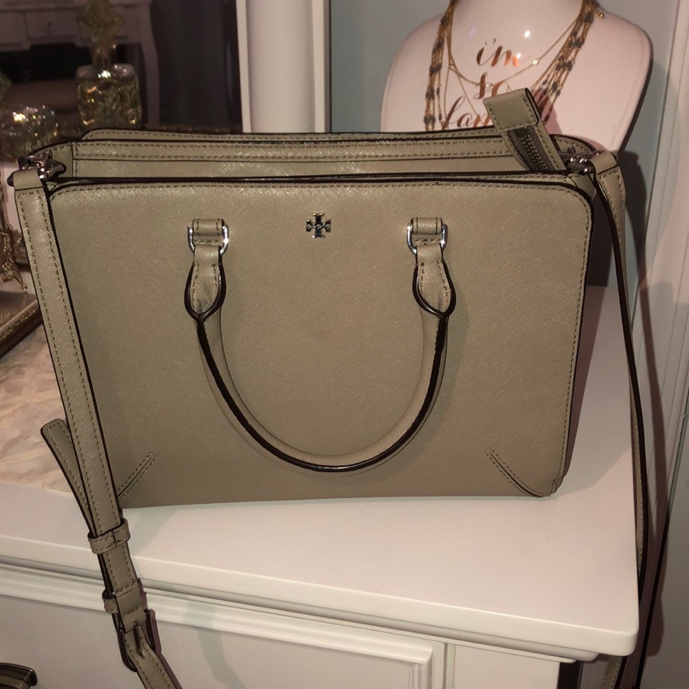 Tory Burch grey gently used